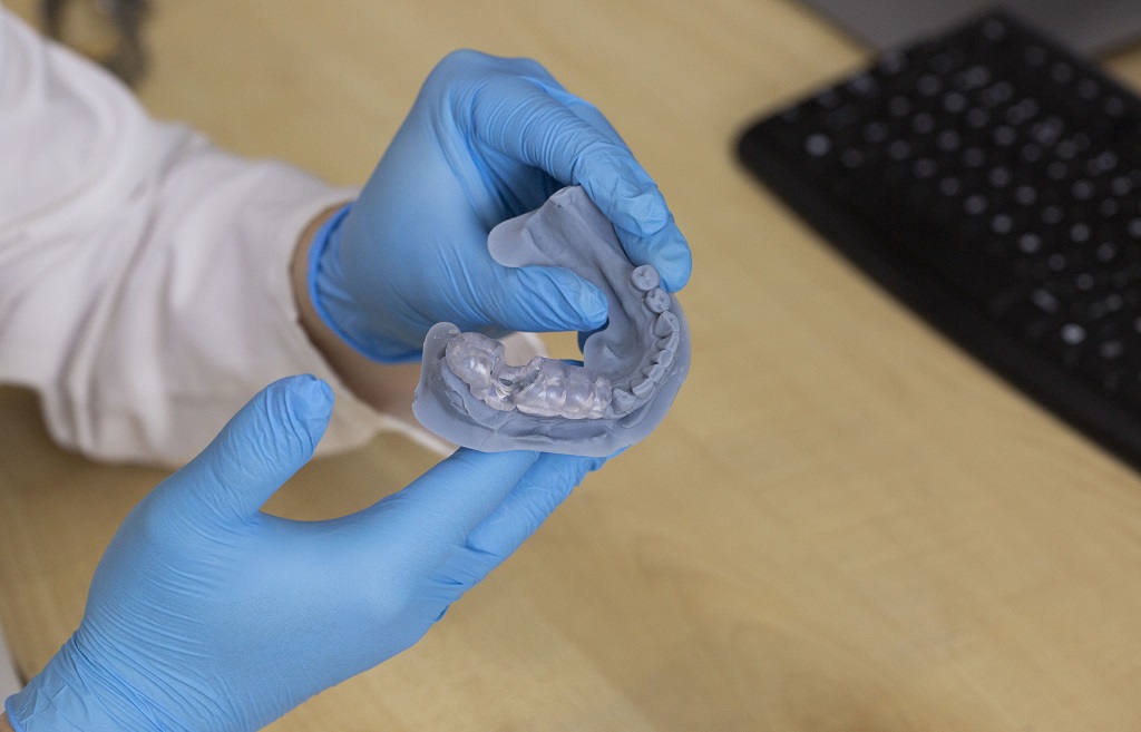  3D printed surgical guide [Image: Zortrax] 
