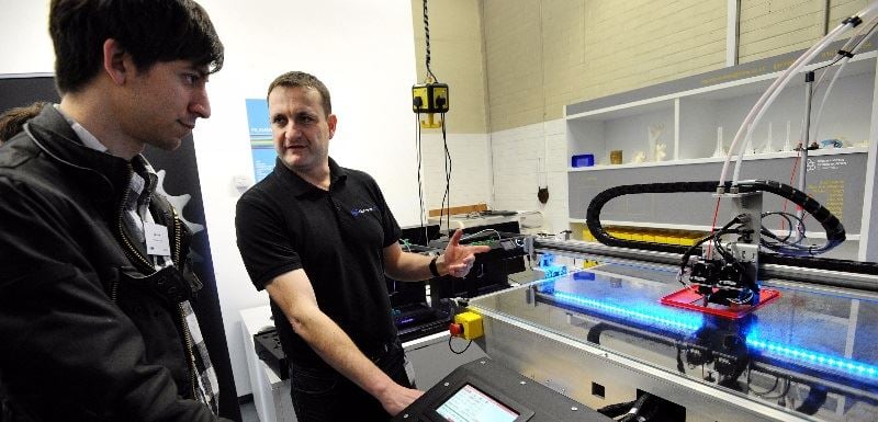  3D Printing Training [Source:  Manchester Metropolitan University ] 