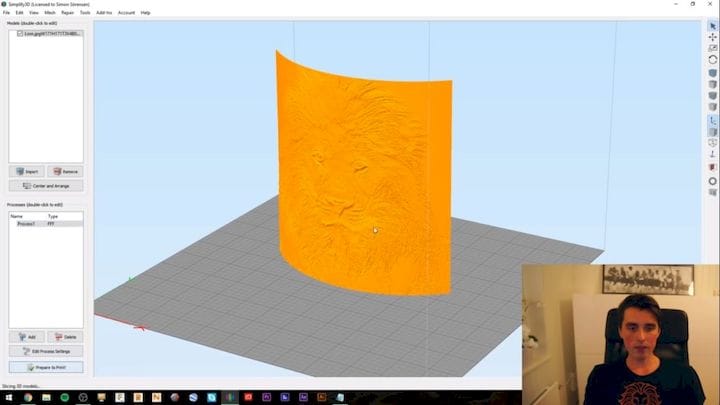  Creating a 3D printed lithophane [Source: SolidSmack] 