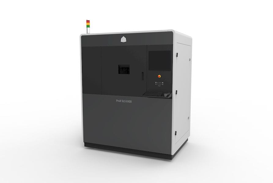  The 3D Systems ProJet 6100, an SLS 3D printer 