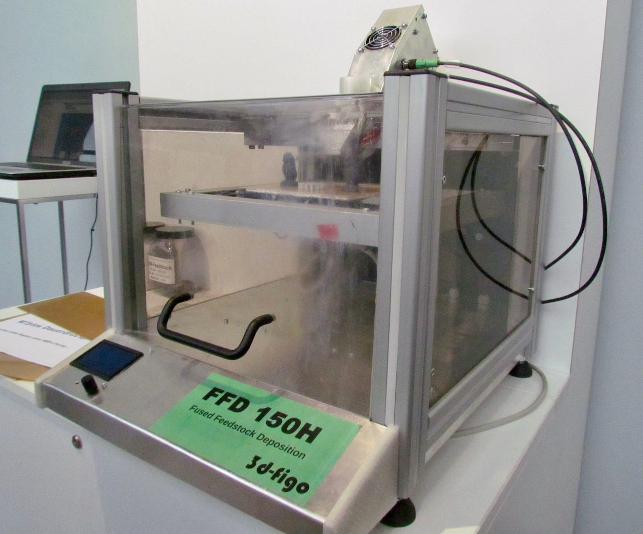  The 3d-figo FFD 150H desktop pellet-based 3D printer 