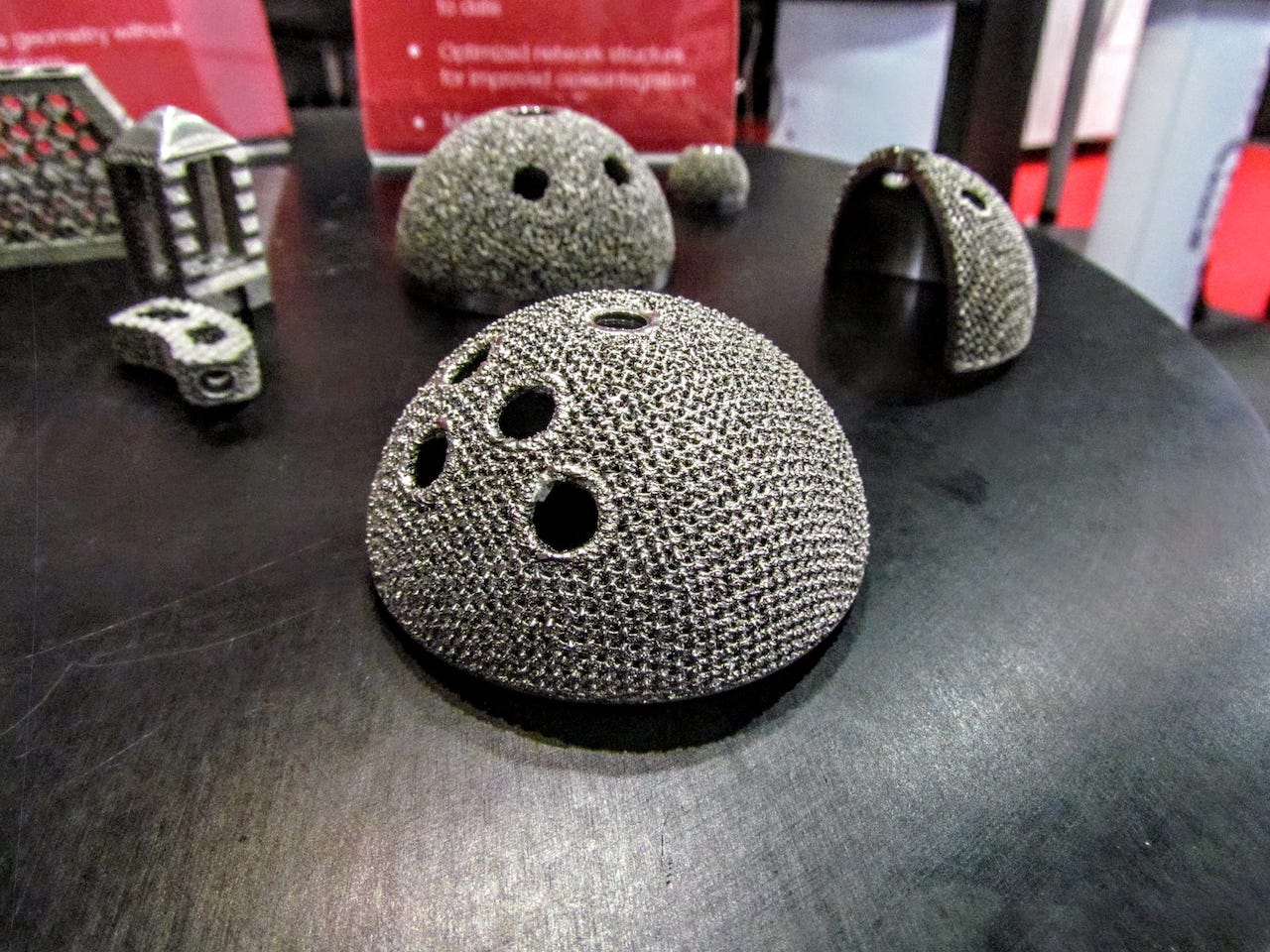  A 3D printed hip joint made by Arcam 