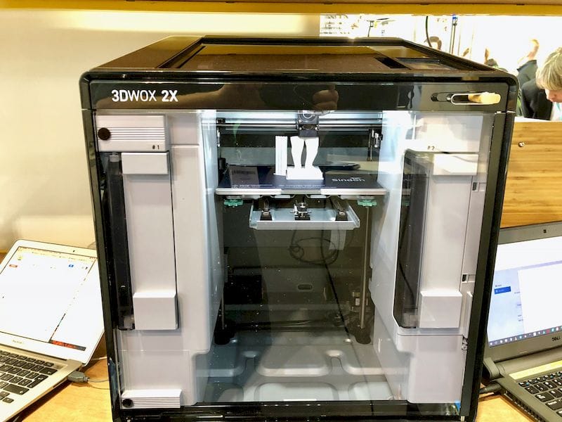  The new 3DWOX 2X 3D printer is a bit taller than its predecessors 