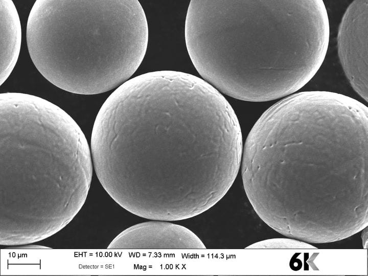 6K Additive Introduces Revolutionary Powder Making Process