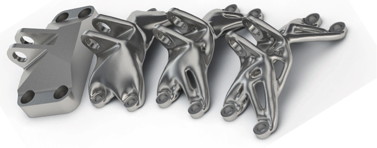  3D printed metal parts, from traditional to generative design 
