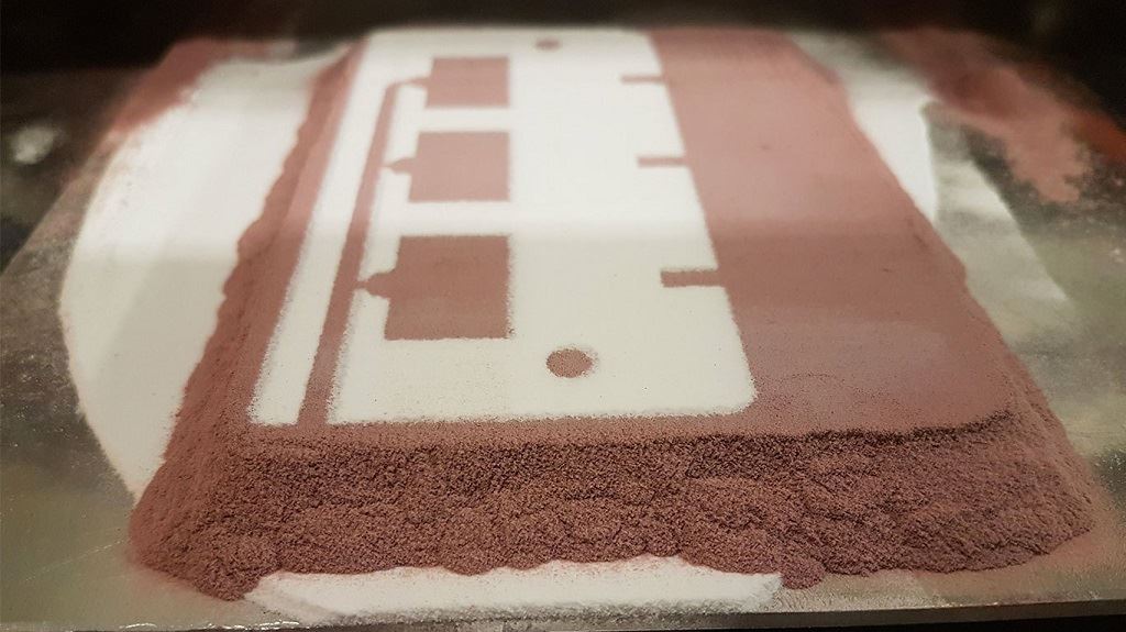 Multi-Material Powder Bed 3D Print Anti-Counterfeiting