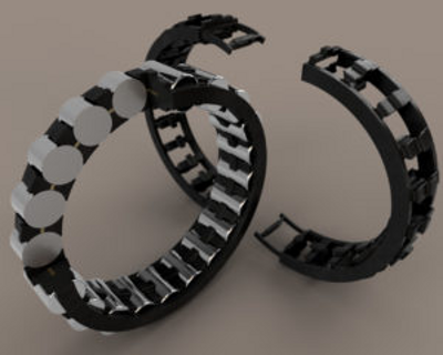  Bowman International’s bearings made through 3D printing processes [Source:  Makepartsfast ] 