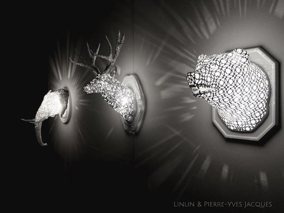  ‘Animal Lace’ designed by Linlin and Pierre-Yves Jacques [Source:  Design Swan ] 