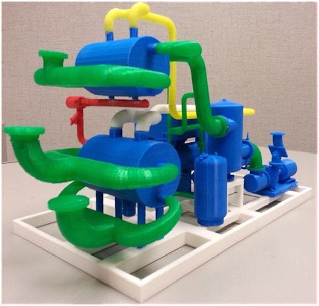  3D printed refrigerant model (Source: stellarfoodforthought.net) 