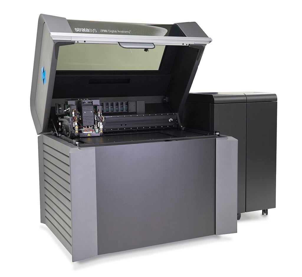  The J750 Digital Anatomy 3D printer [Image: Stratasys] 