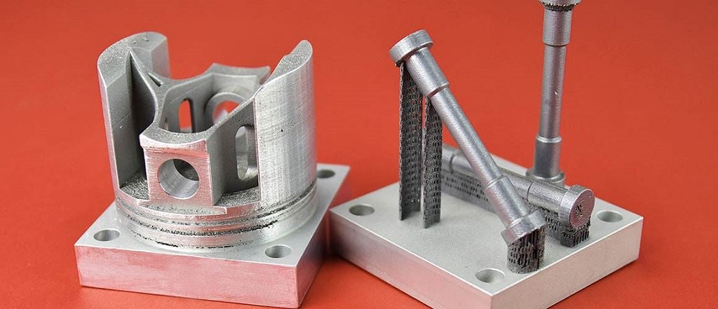  3D printed high-strength aluminum parts. [Image: HRL Laboratories] 