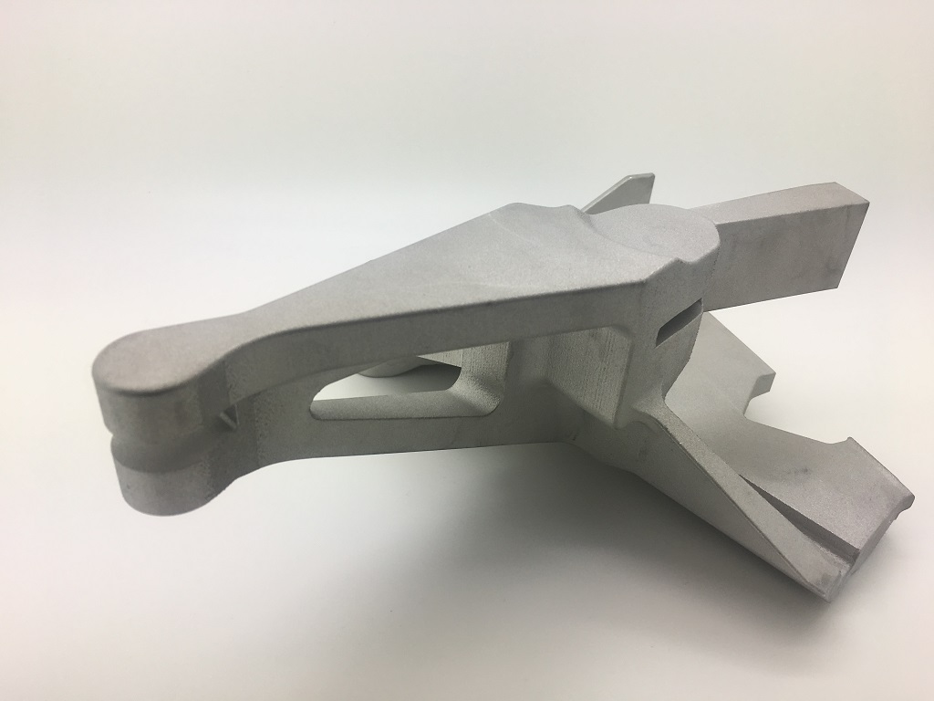  3D printed power door opening system (PDOS) bracket for the GEnx-2B engine [Image: GE Additive] 