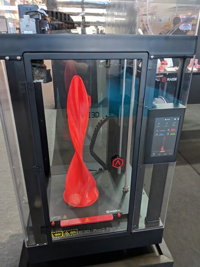  The Raise3D Pro2 Plus 3D printer [Image: Fabbaloo] 