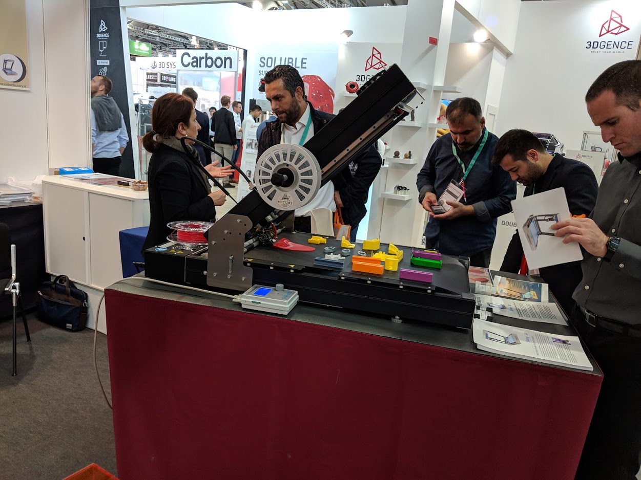  The Sliding-3D caught a lot of attention at formnext 2018 [Image: Fabbaloo] 