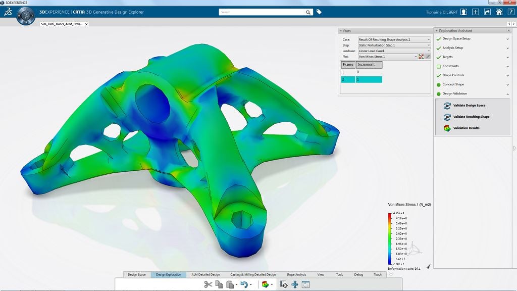  Simulation is a crucial step for validating parts used in final production. [Image: Dassault Systèmes] 