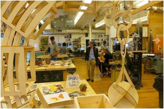  Tam Makers’ New Makespace in Mill Valley (Source: Fabrice Florin via Flickr) 