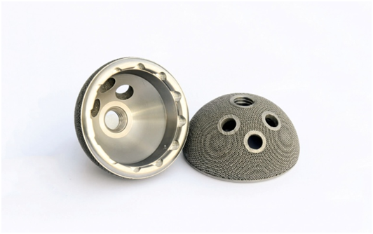  3D printed orthopedic hip replacement joint sockets  
