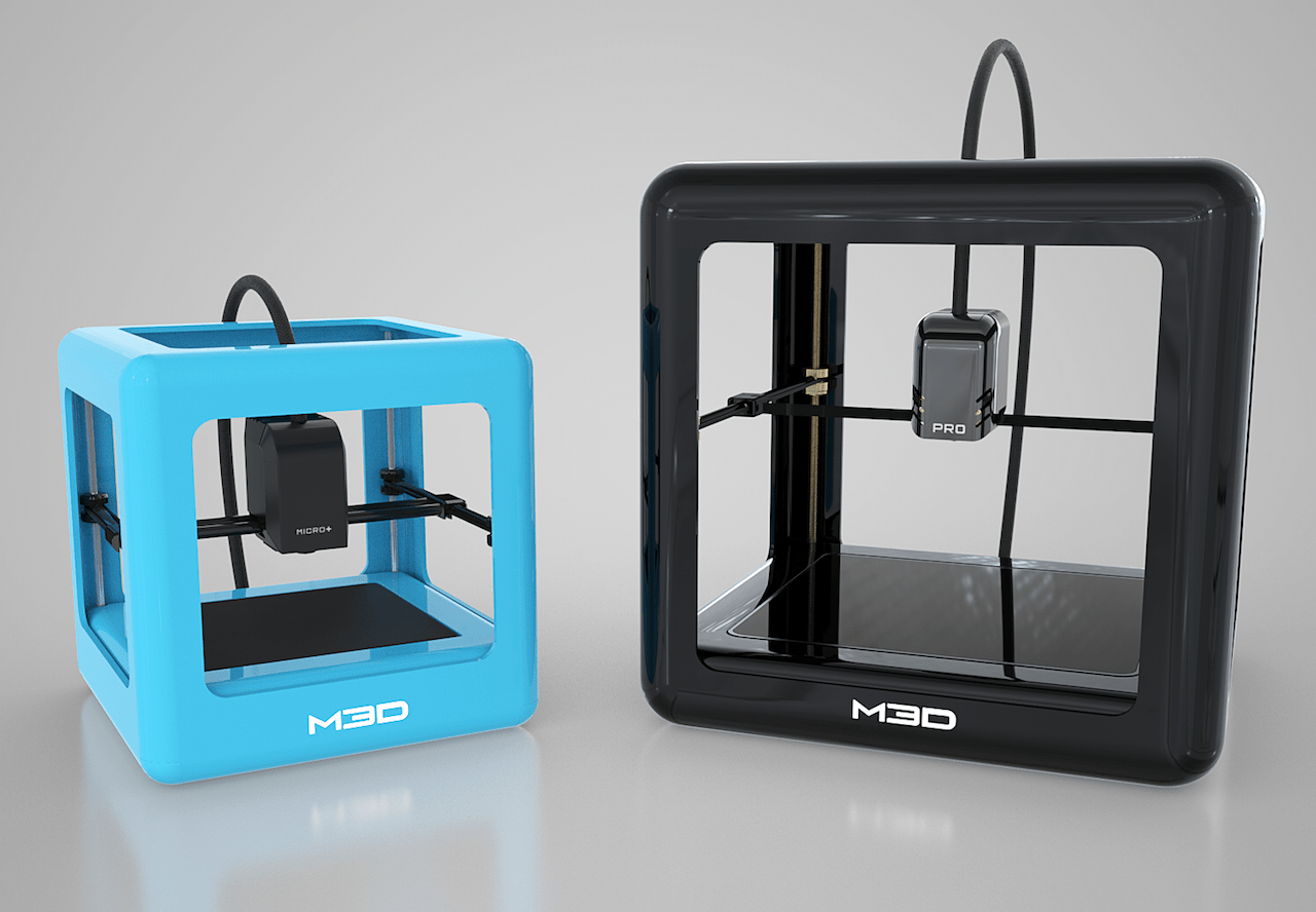  The M3D Pro and M3D Micro+ desktop 3D printers 