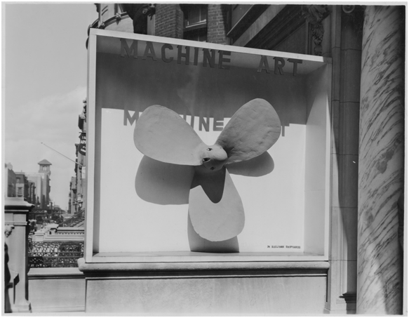  1934 Machine Art Exhibit – Propeller [Source:  MoMA ] 