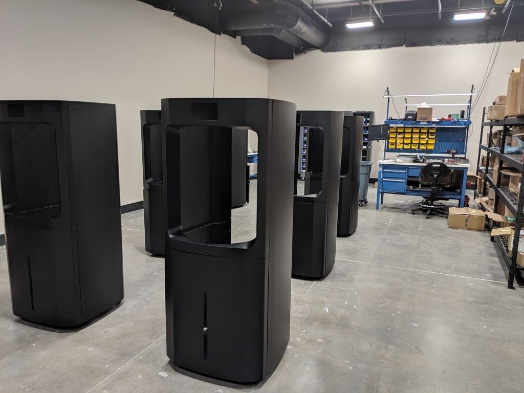  The first set of NXE 400 units ready for assembly [Image: Fabbaloo] 