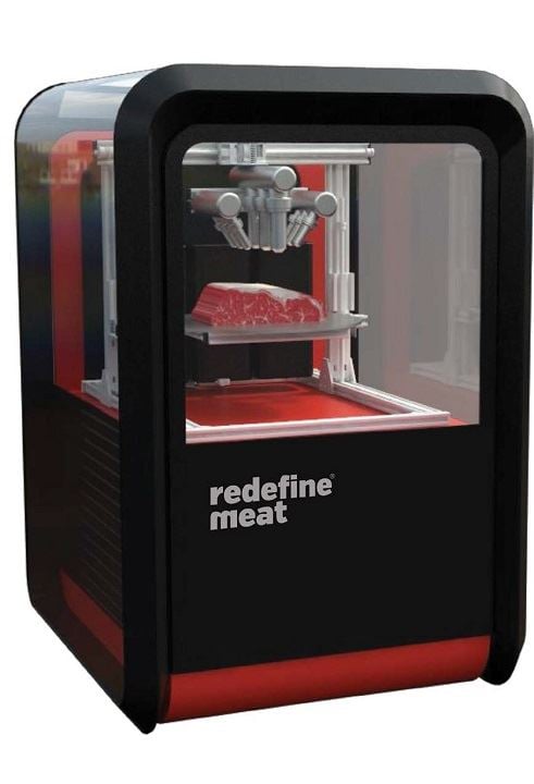  The “meat” 3D printer [Image: Redefine Meat] 