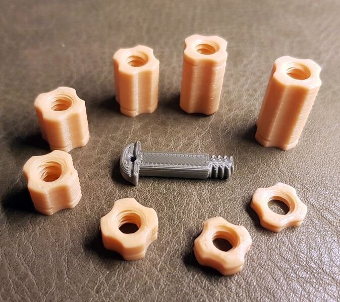  3D printable parts from STEMFIE [Source: STEMFIE] 