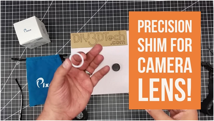  3D Printed Precision Shim for Camera ( Source ) 