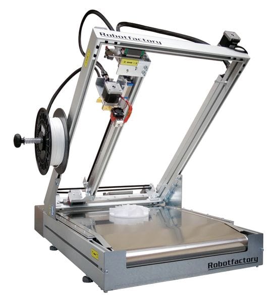 Robot Factory's Silver Belt 3D Printer