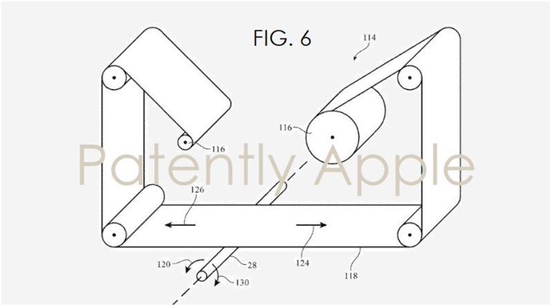   Apple’s Weaving Equipment Patent Illustration  