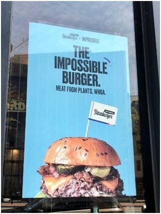  The Impossible Burger [Source:  Flickr ] 
