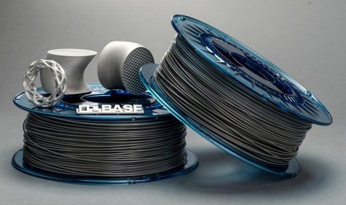  Two spools of BASF’s new Ultrafuse 316L stainless steel filament [Source: BASF] 