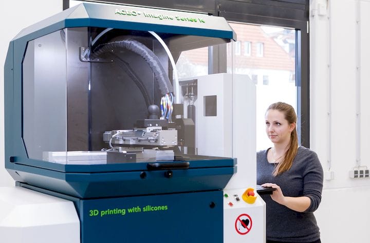 ACEO Starts 3D Printing Silicone in the USA