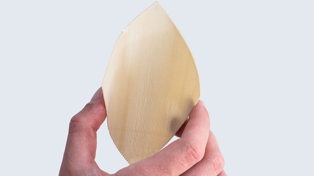  3D printed PEEK implant [Image: Kumovis] 