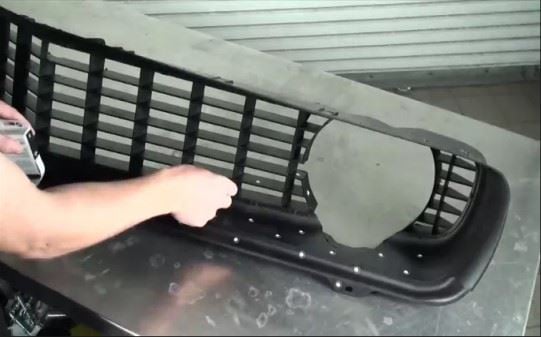  Grille for Supercharged Pro-Touring 1969 Camaro [Source:  V8TV ] 