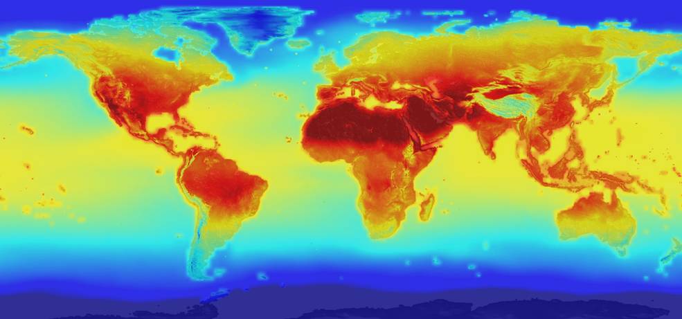  Earth's temperature gradient 