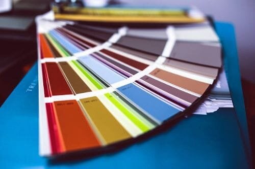  A color palette [Source: Pexels] 
