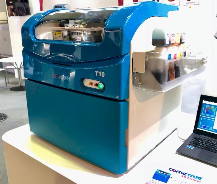  The ComeTrue full color 3D printer [Source: Fabbaloo] 