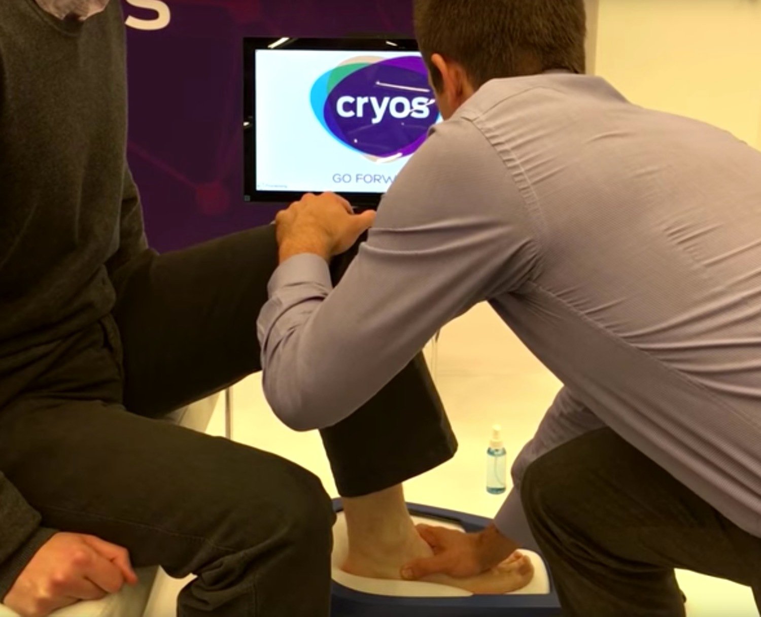  Cryoscan3D in action [Image: Fuel3D] 