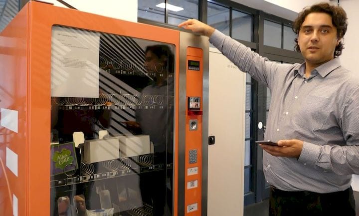  Old Coca-Cola vending machine hacked to accept cryptocurrency. [Source: SolidSmack] 