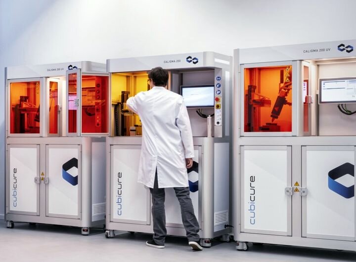 Cubicure's Hot Lithography Option