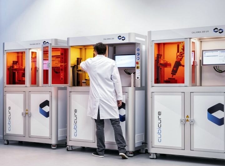 Cubicure's Hot Lithography Option