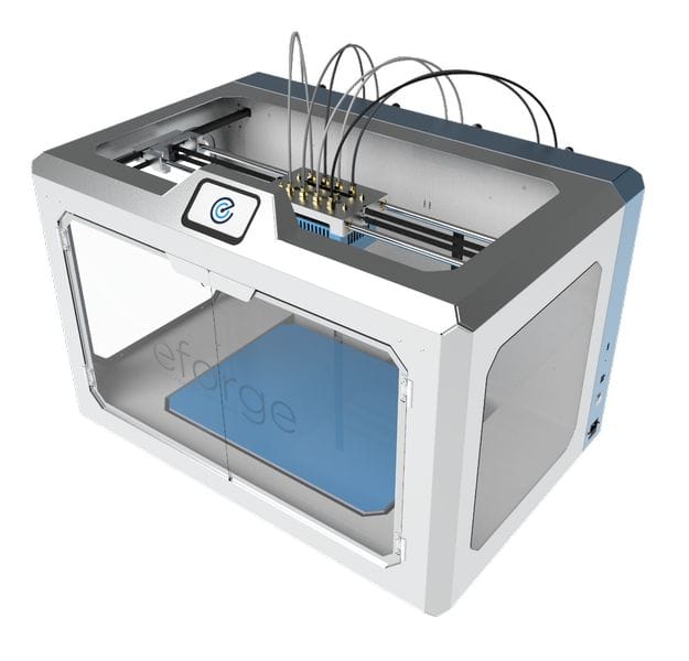 The Ambitious eForge Electronics 3D Printer