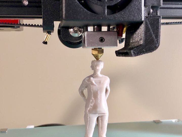  The ANET ET4 resuming this print after a power failure [Source: Fabbaloo] 