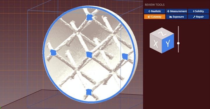  Generating a complex 3D lattice [Source: FabPilot] 