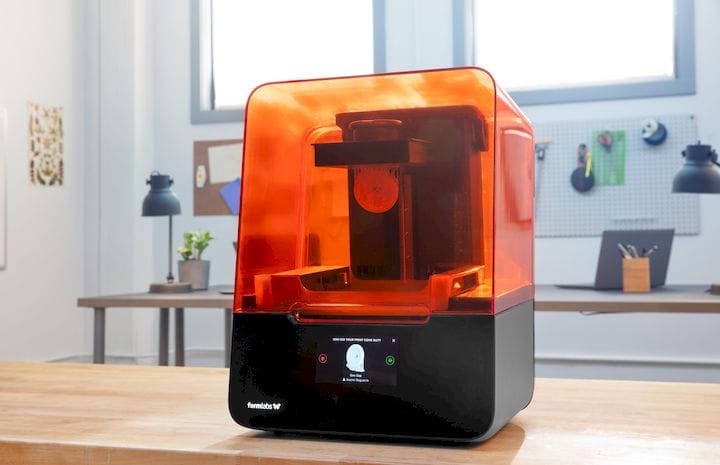  The Form 3 desktop 3D printer [Source: Formlabs] 