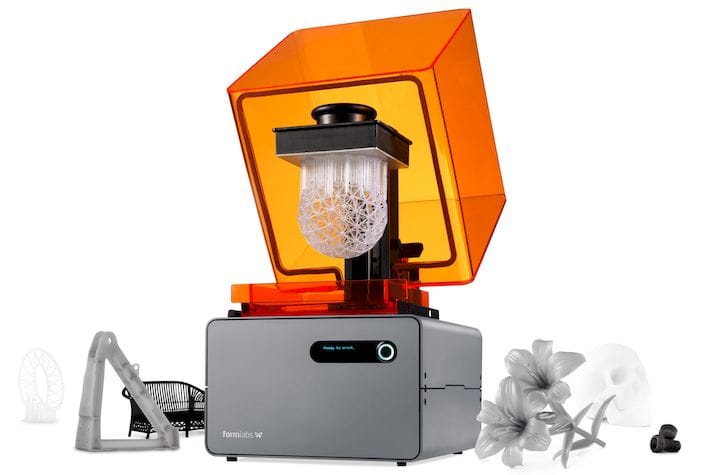  The now-discontinued Form 1+ 3D printer from Formlabs [Source: Formlabs] 