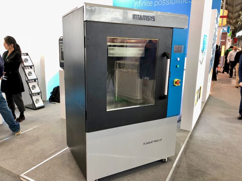 The large-sized FUNMAT PRO HT high temperature 3D printer from INTAMSYS 