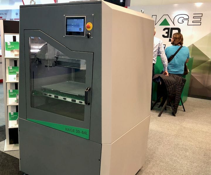  The Hage model 84L industrial 3D printer [Source: Fabbaloo] 