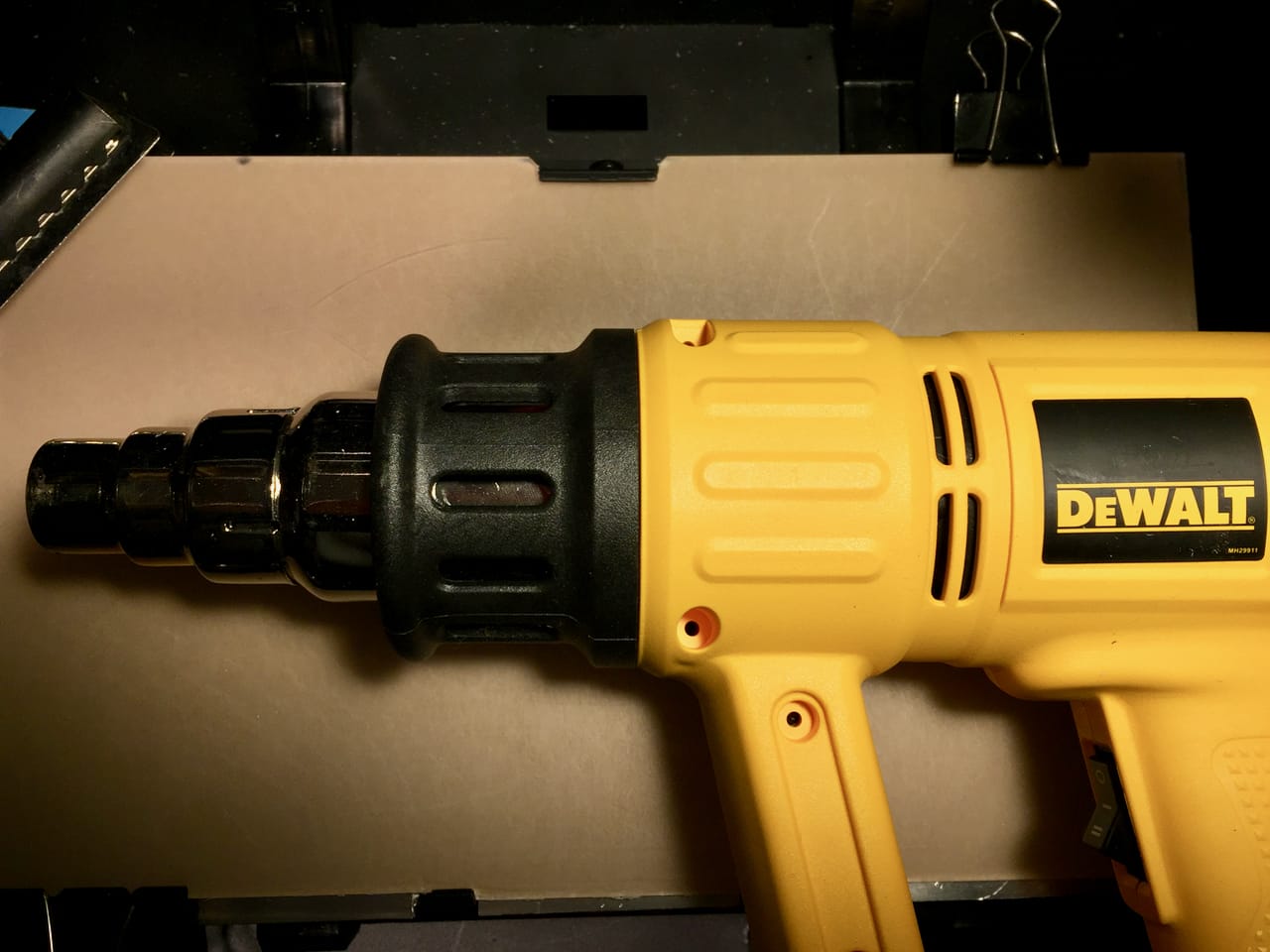  An essential tool for 3D printing: a heat gun 