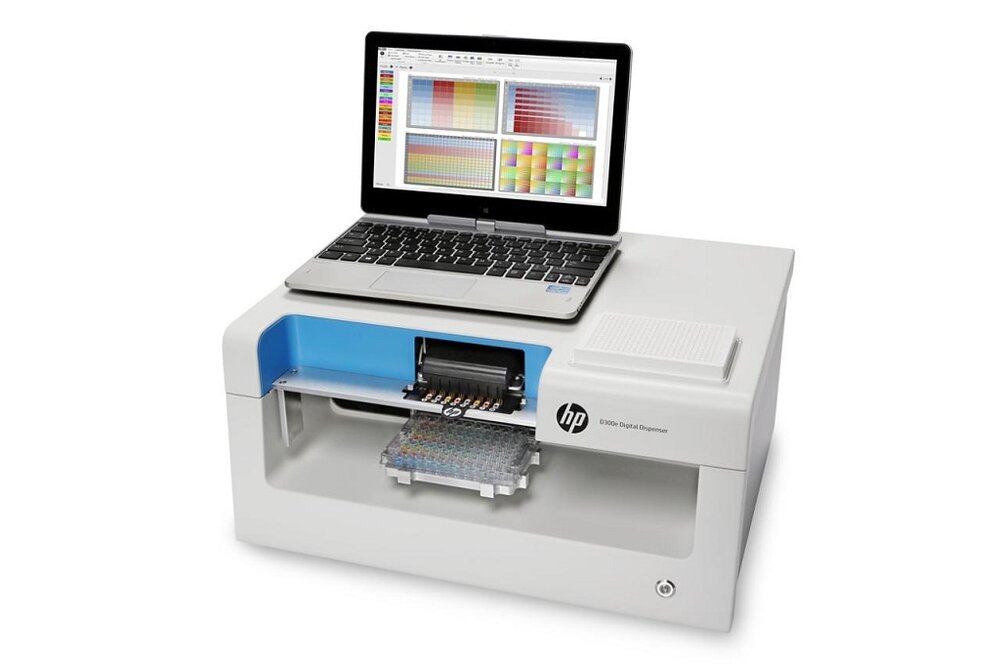 The HP BioPrinter, ready to help in drug discovery and testing [Image: HP Inc.]